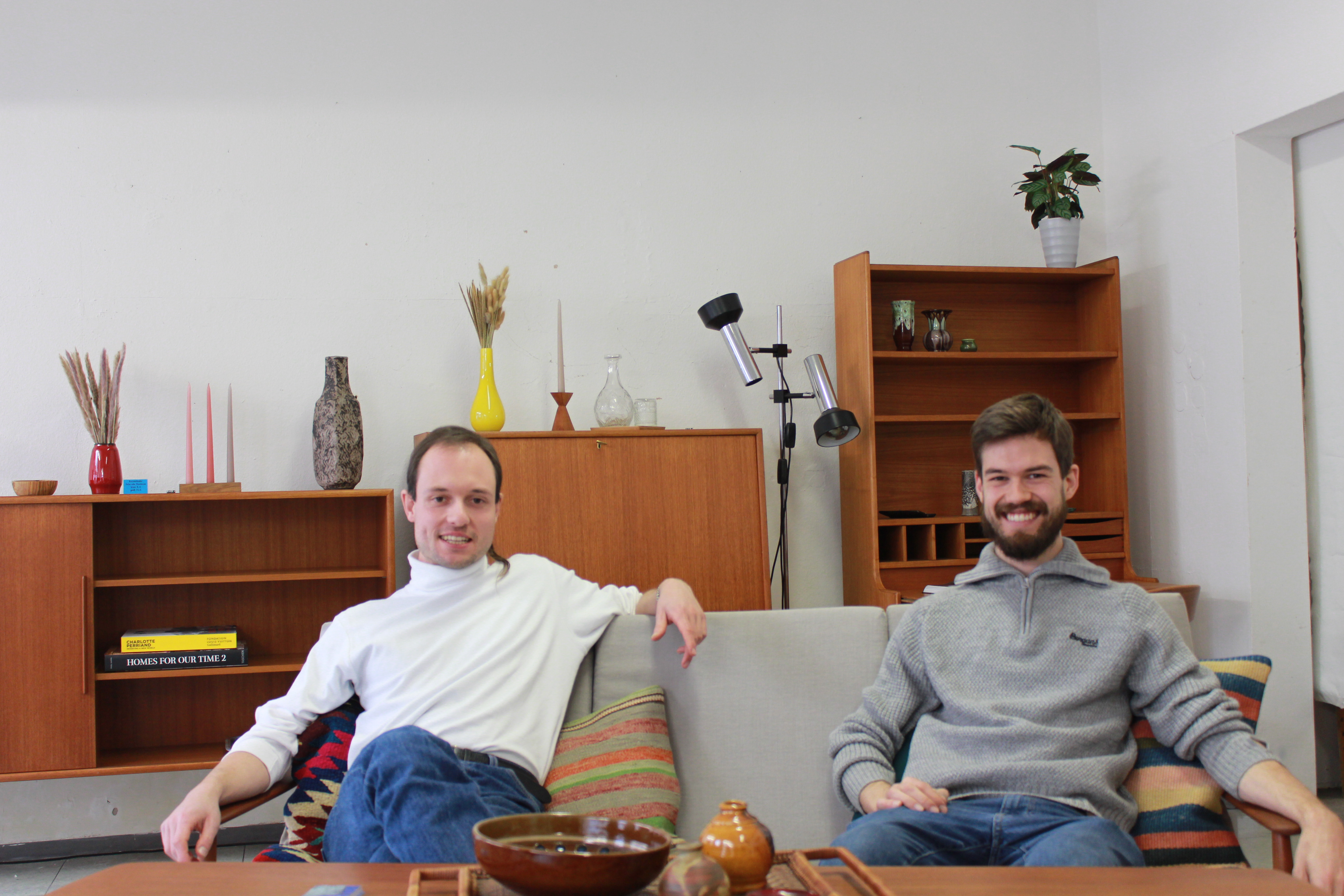  Steffen und Jannick Metzger, Inhaber der SJM Vintage Furniture 